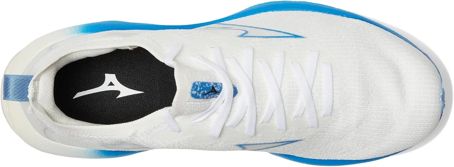 Женские беговые кроссовки Mizuno Wave Inspire 18, Undyed Peace Blue — фото 2