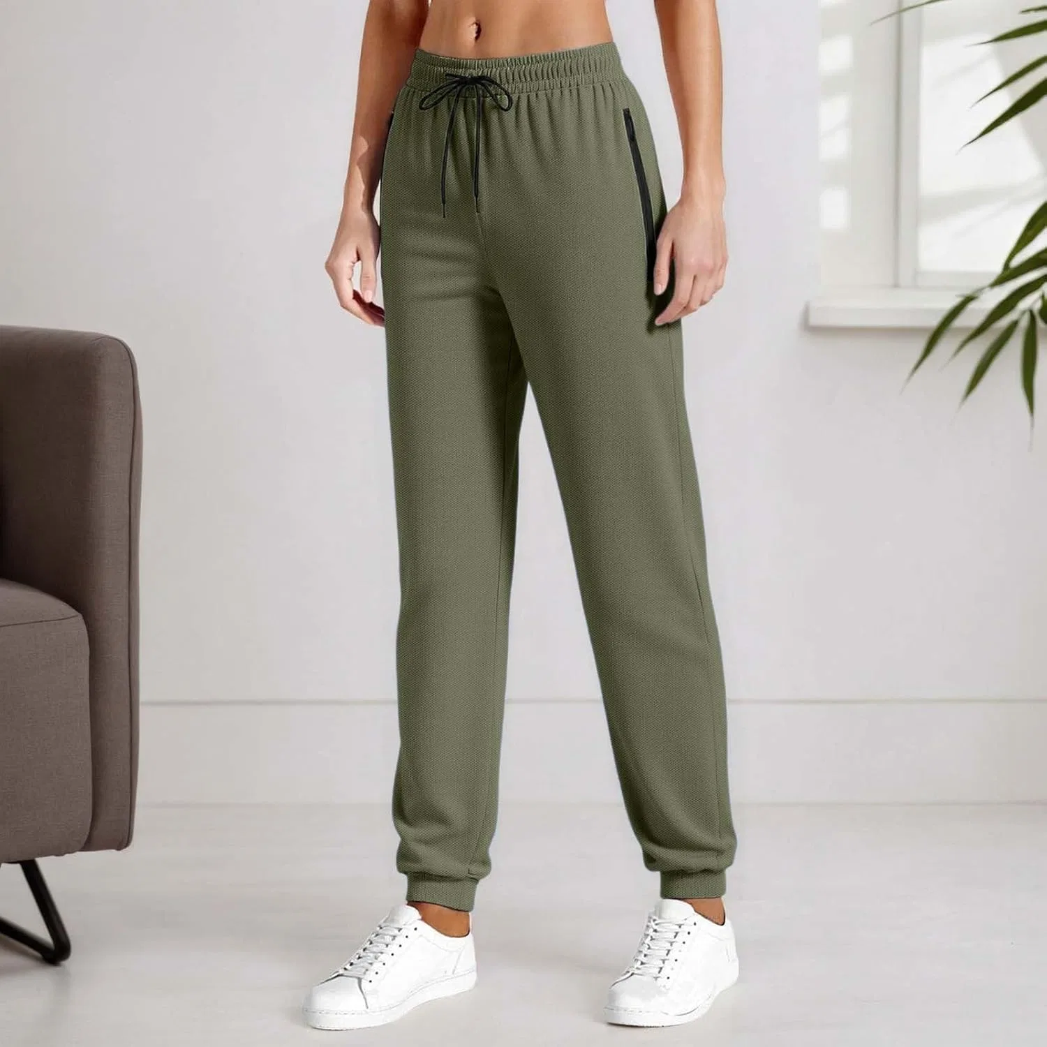 Женские спортивные брюки Senistyle Stretch Active из эластичной ткани Ice Silk Shesh, быстросохнущие, Senistyle Stretch Active, Senistyle Pants Over 50 — фото 2