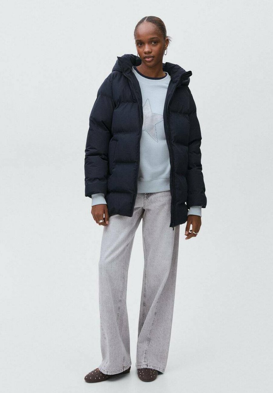 

Зимнее пальто Mango Kids TEEN, Navy/Royal Blue