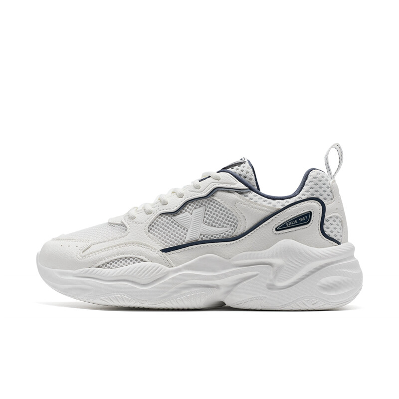 

Кроссовки XTEP Lifestyle Shoes Women's Low-top Sail White/dark Blue, белый/темно-синий