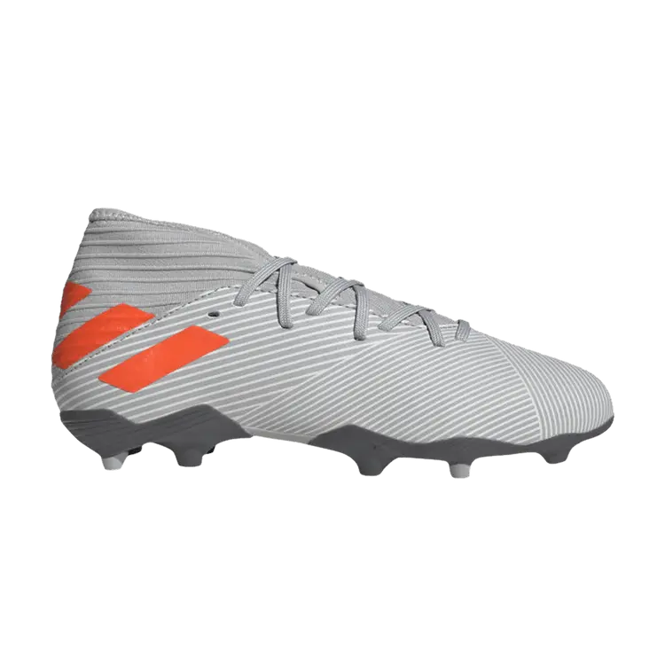 

Бутсы adidas Nemeziz 19.3 FG J 'Grey Solar Orange', серый