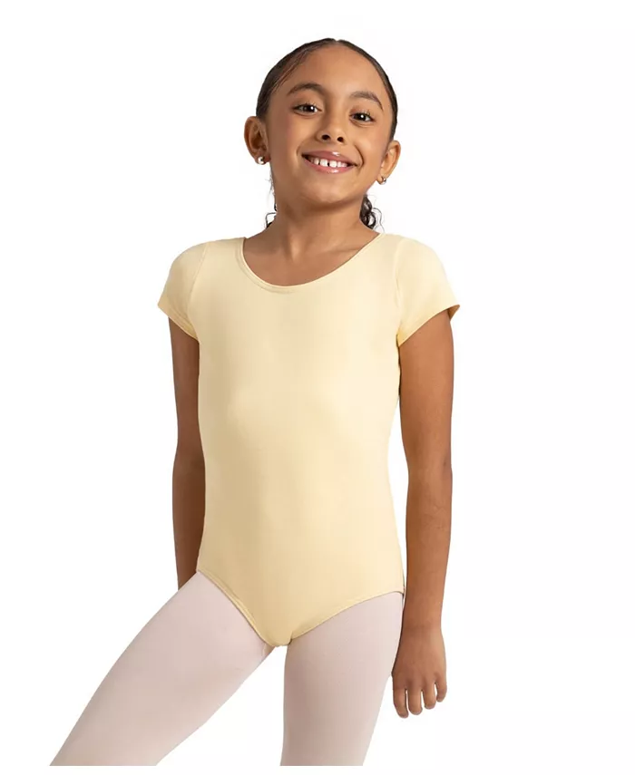 

Детский купальник с короткими рукавами Capezio, белый