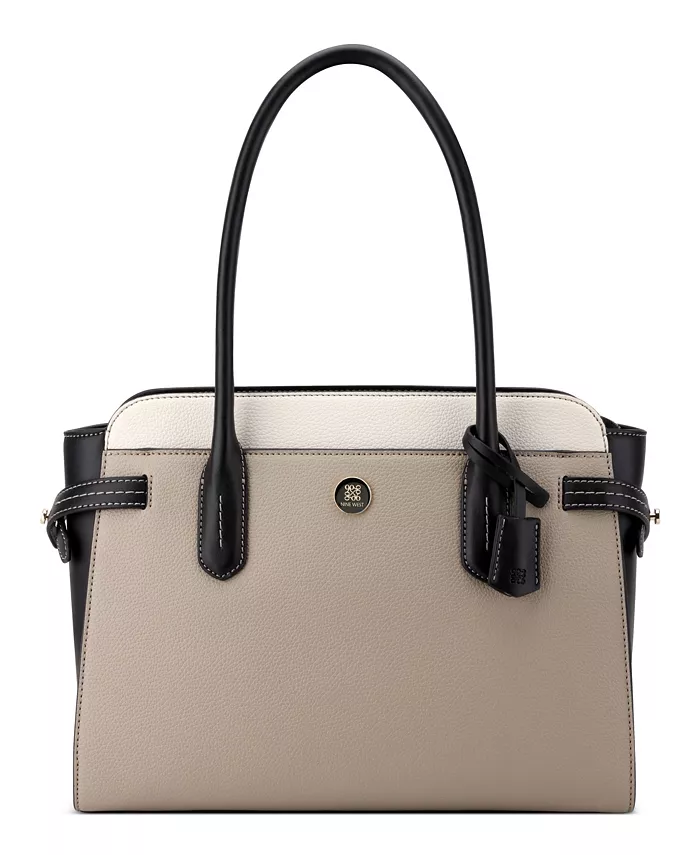 

Сумка-шоппер Nami с плечевым ремнем Nine West, коричневый/бежевый