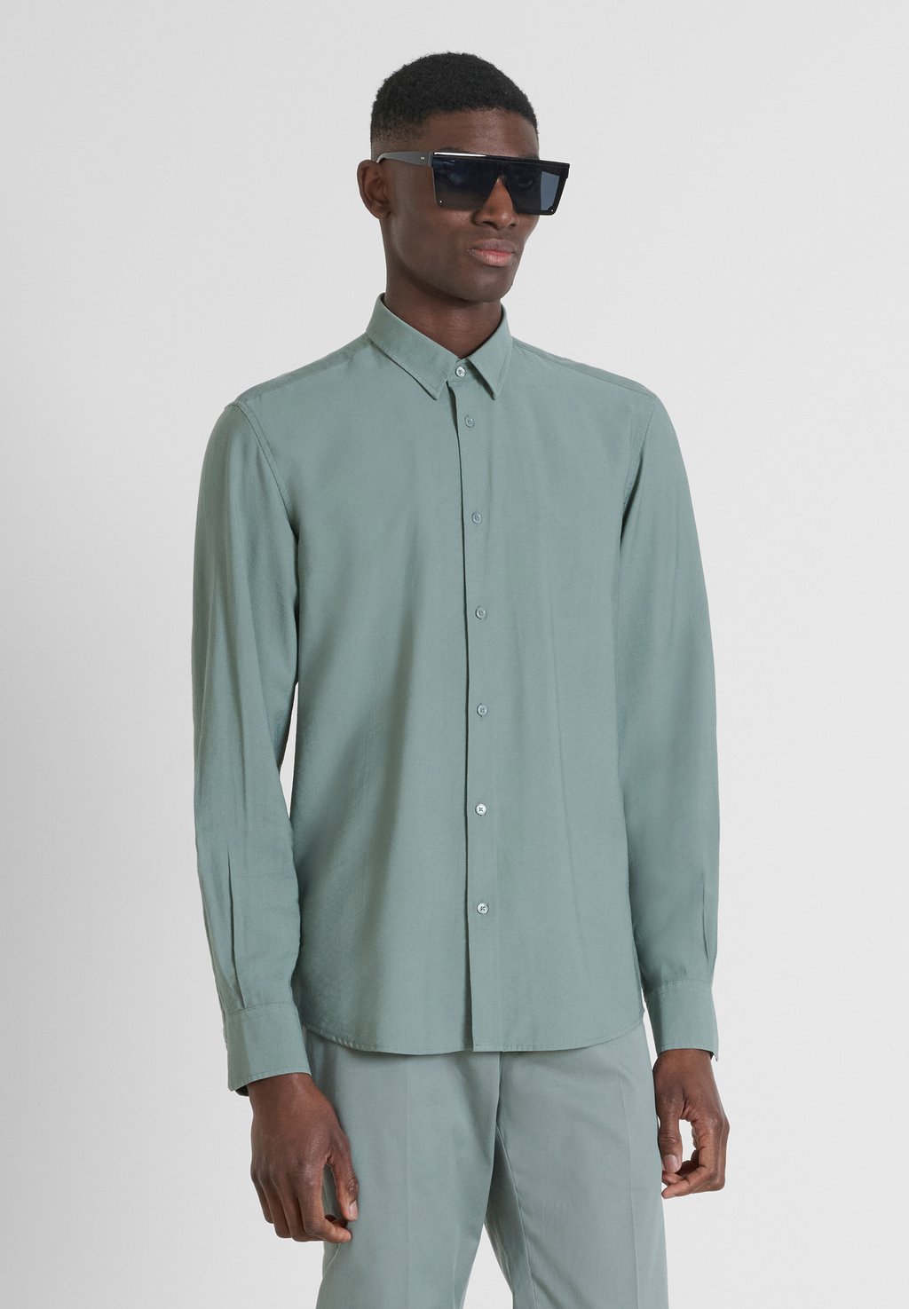 

Рубашка NAPOLI REGULAR FIT IN SOFT TOUCH Antony Morato, зеленый