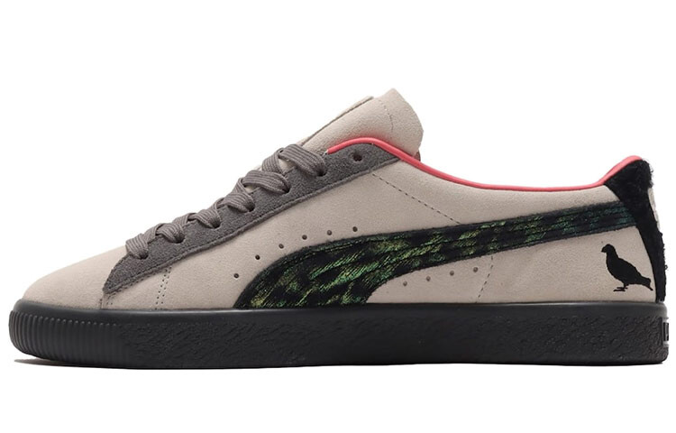 

Atmos x Staple x Puma Suede Pigeon and Crow, Серый, Atmos x Staple x Puma Suede Pigeon and Crow