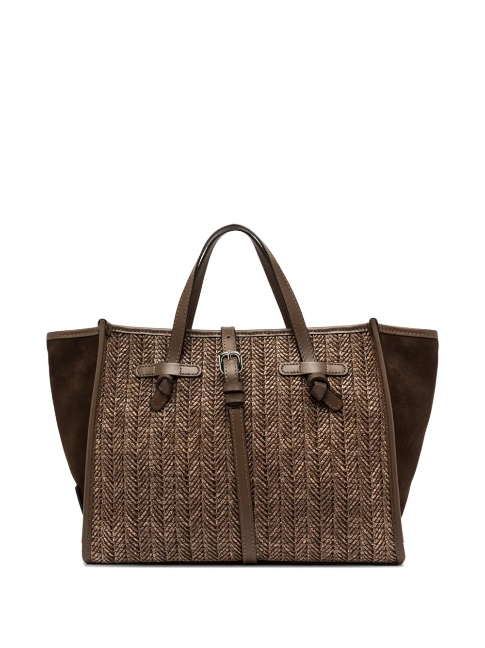 

Плетеная сумка-тоут Miss Marcella 32 Gianni Chiarini, коричневый