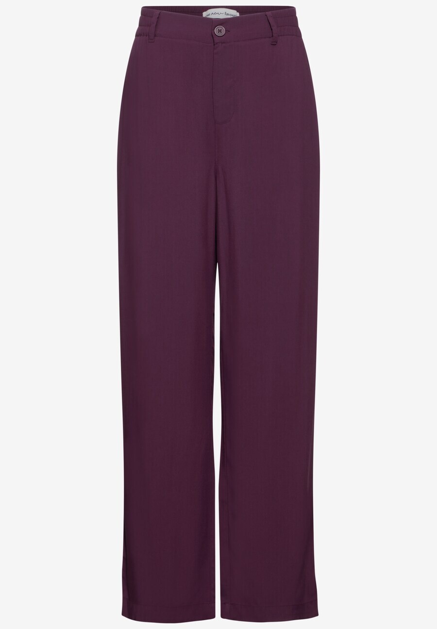 

Тканевые брюки STREET ONE Loose fit Pants, цвет berry