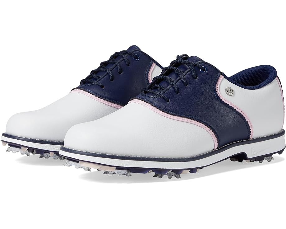 

Кроссовки FootJoy Premiere Series - Bel Air Golf Shoes, цвет White/Navy/Pink