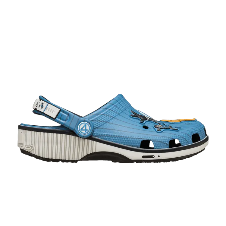 

Кроссовки Crocs Marvel x Classic Clog 'Fantastic Four', синий