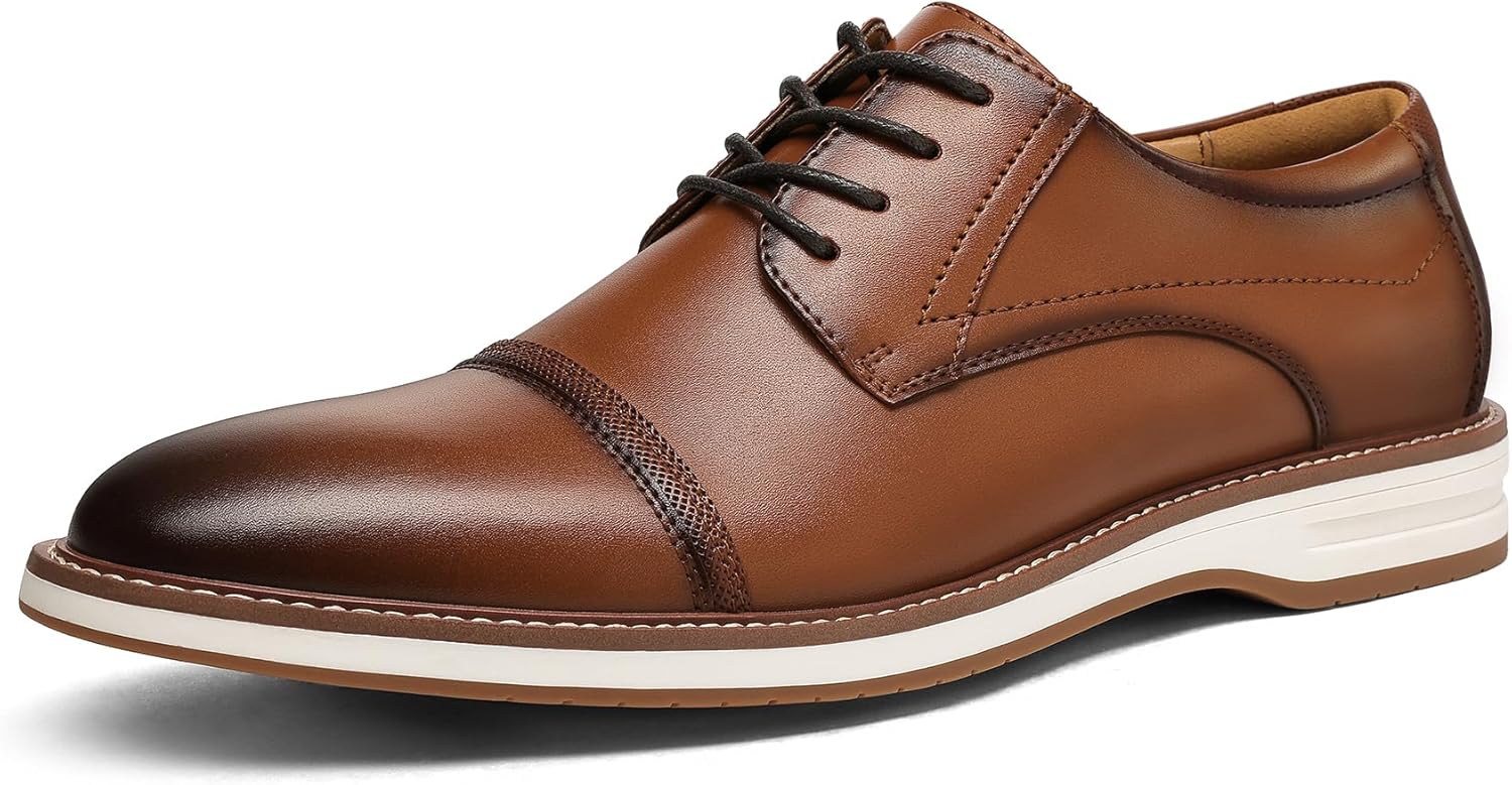 

Мужские туфли Дресс-код, Деловые, Бесподкладочные, Классические Оксфорды Meridos, коричневый