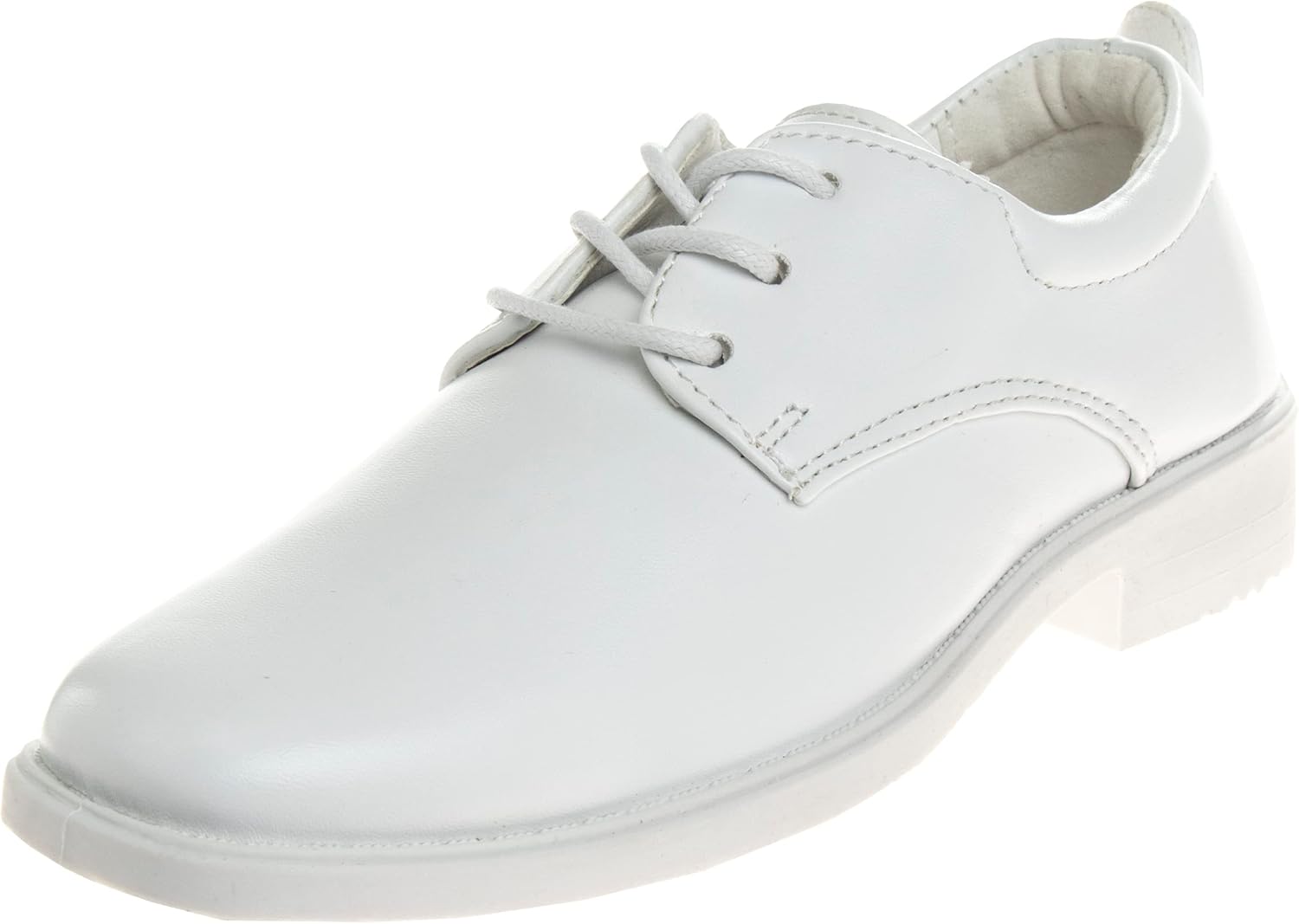 

Классические комфортные оксфорды Josmo Boys - модель Wing Tip, формальные туфли на шнуровке (цвета: черный/коричневый/белый) (размеры: 7-10 малыши / 11-2 маленькие дети / 3-6 большие дети)