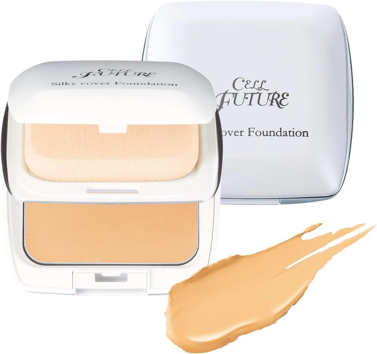 Тональный крем Self-tuture Silky Cover, Cell Future, 10 г, бежевый