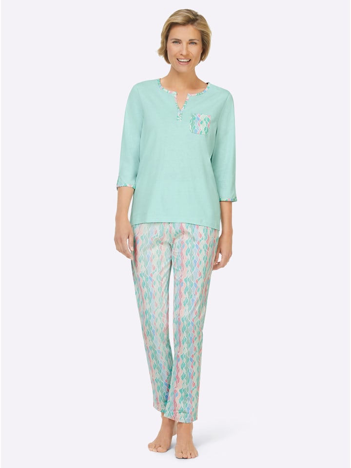 

WITT WEIDEN Пижама мятного цвета