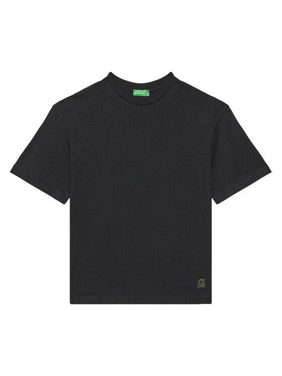 

Футболка обычного кроя 35RYC10NC United Colors Of Benetton, черный