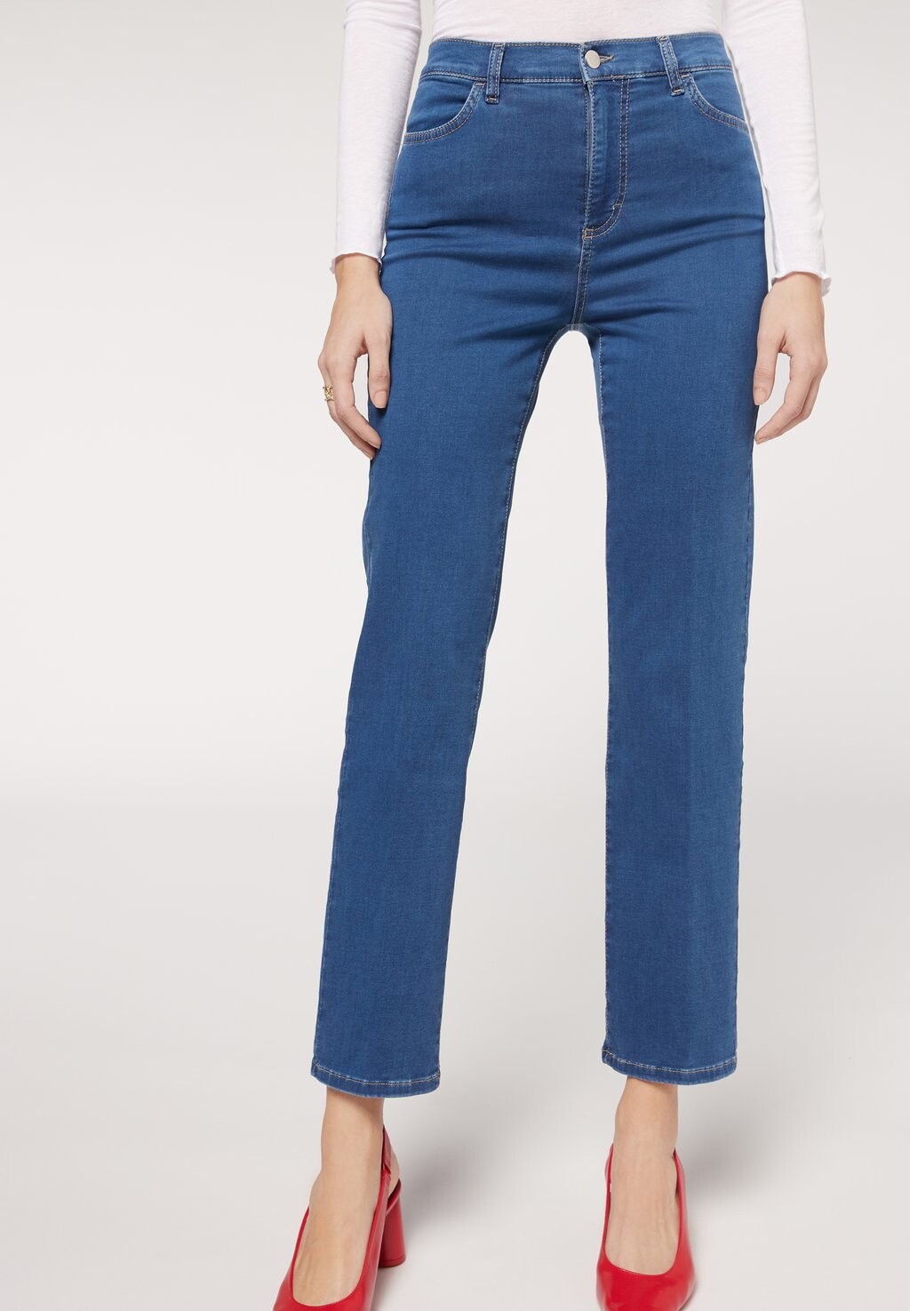 

Джинсы Slim Fit KOMFORT Calzedonia, цвет blu jeans