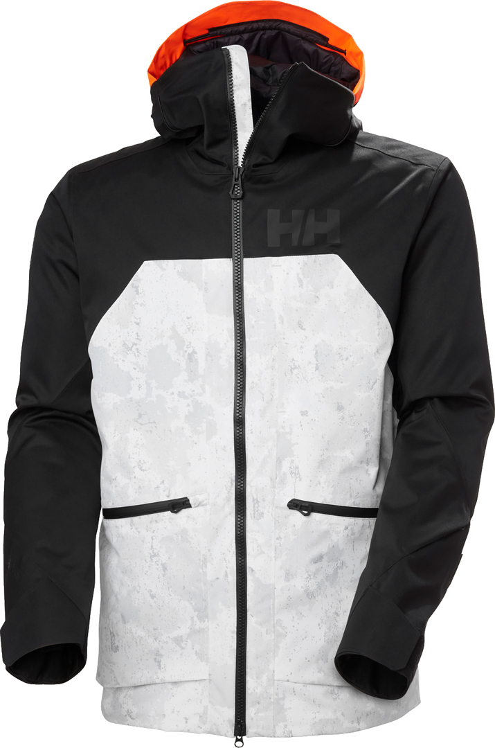 

Helly Hansen Куртка Straightline lifaloft 2.0 jacket grey fog snow camo aop S