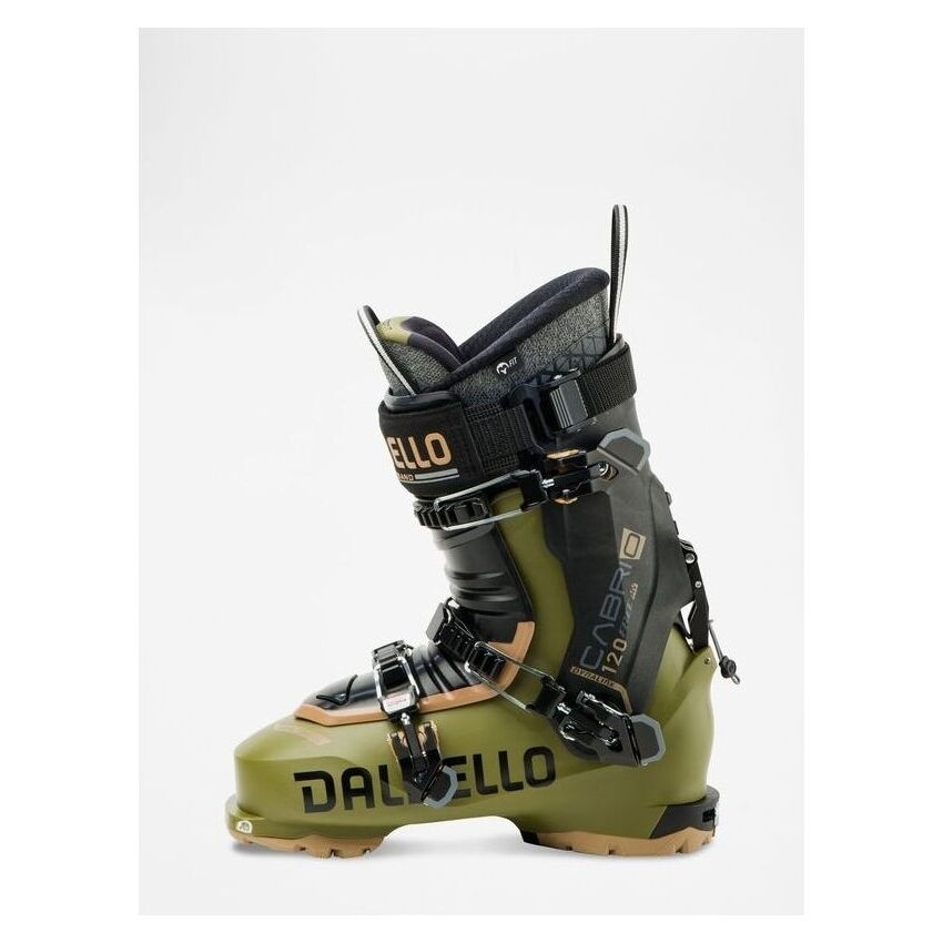 

Горнолыжные ботинки Dalbello Cabrio MV Free 120, оливково-черный