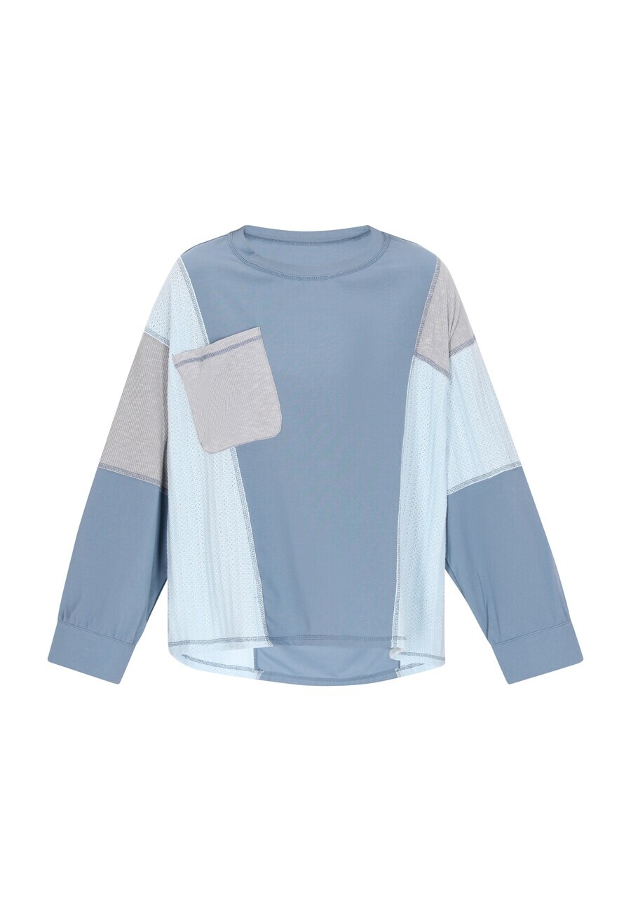 

Лонгслив ebeeza Shirt, цвет opal/pastel blue