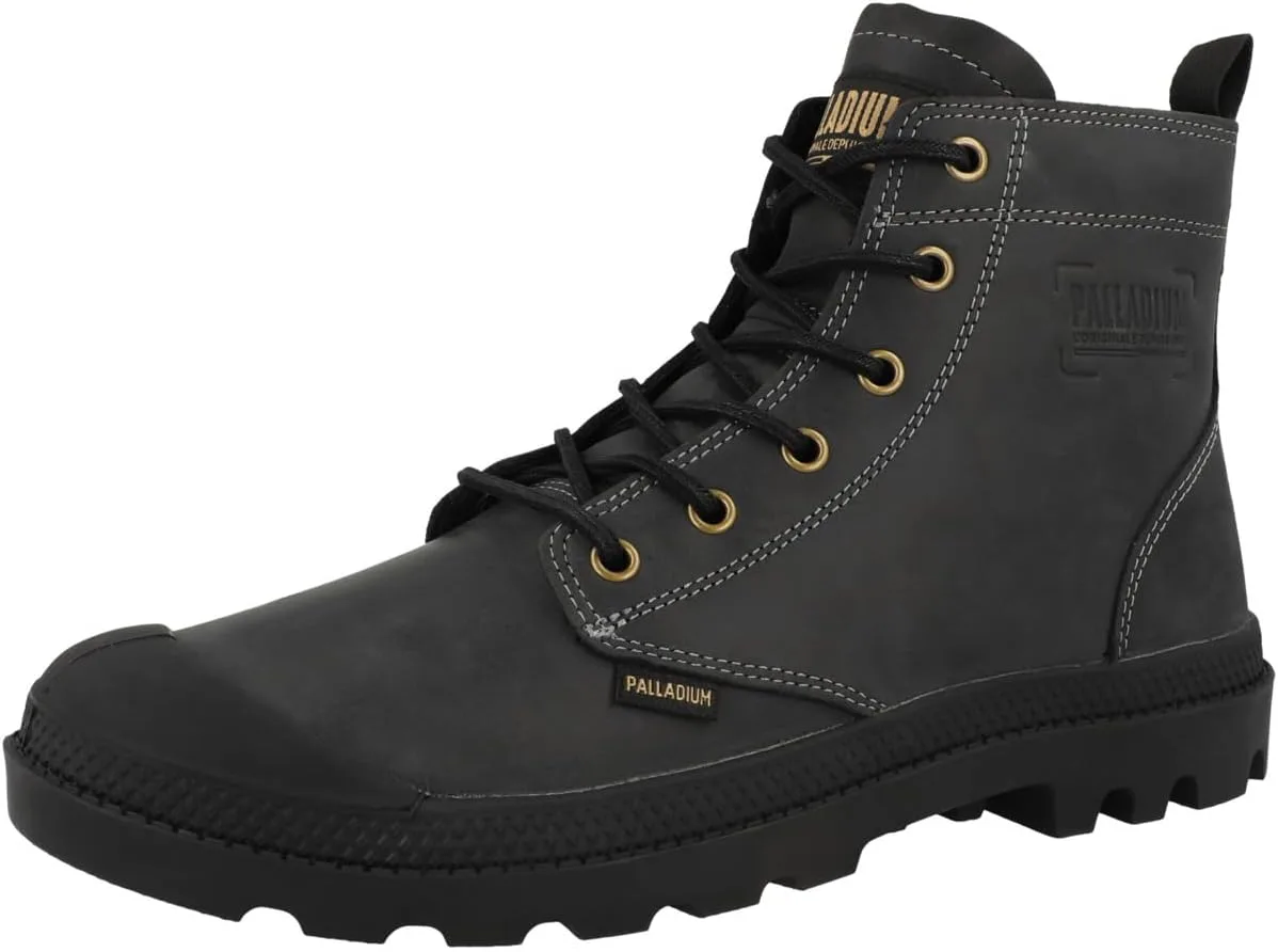 Ботинки Palladium Unisex Pampa Zip LTH Legacy Ankle Boot, черный — фото 4
