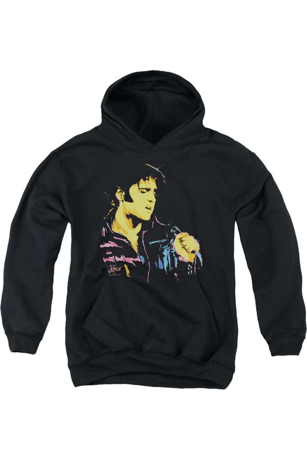 

Неоновый худи с Элвисом Пресли для молодежи Pull Over Gildan