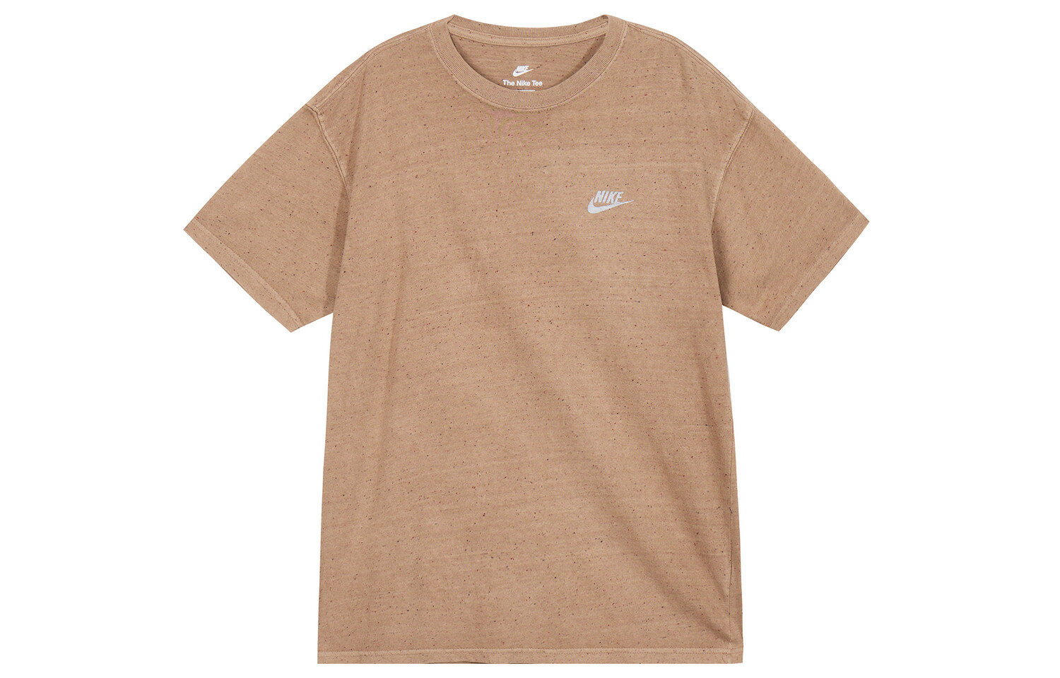 

Футболка мужская светло-коричневая Nike, коричневый