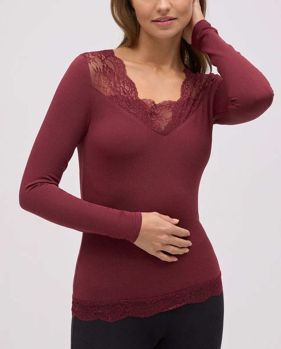 

Термолонгслив с длинным рукавом YSABEL MORA Ysabel Mora, красный