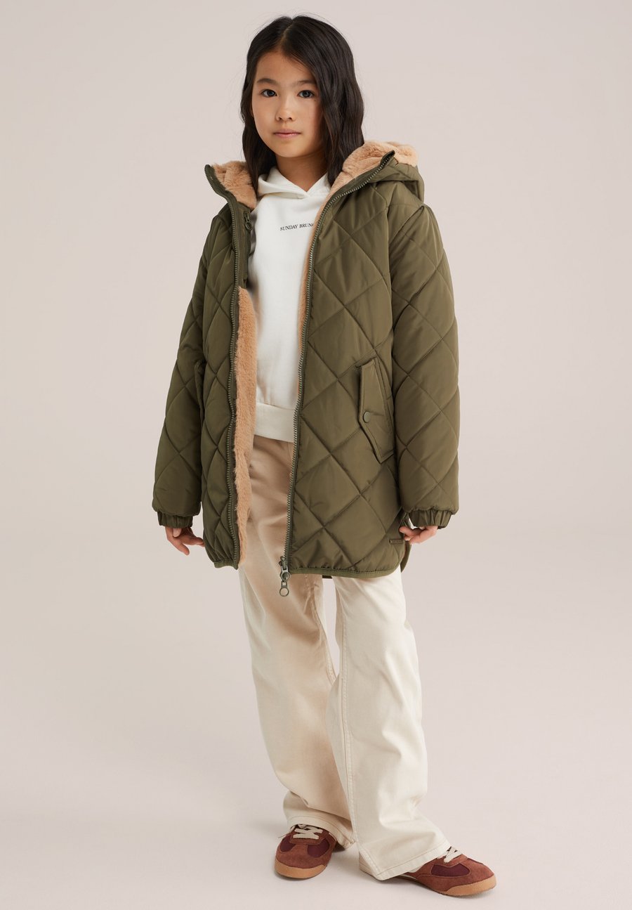 

Зимнее пальто WE Fashion Winter coat, Khaki