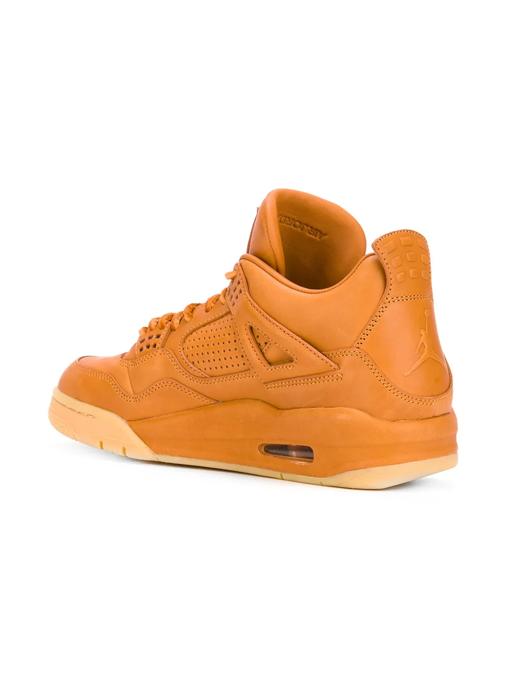 Кроссовки Air Jordan 4 Retro Premium, желтый — фото 3