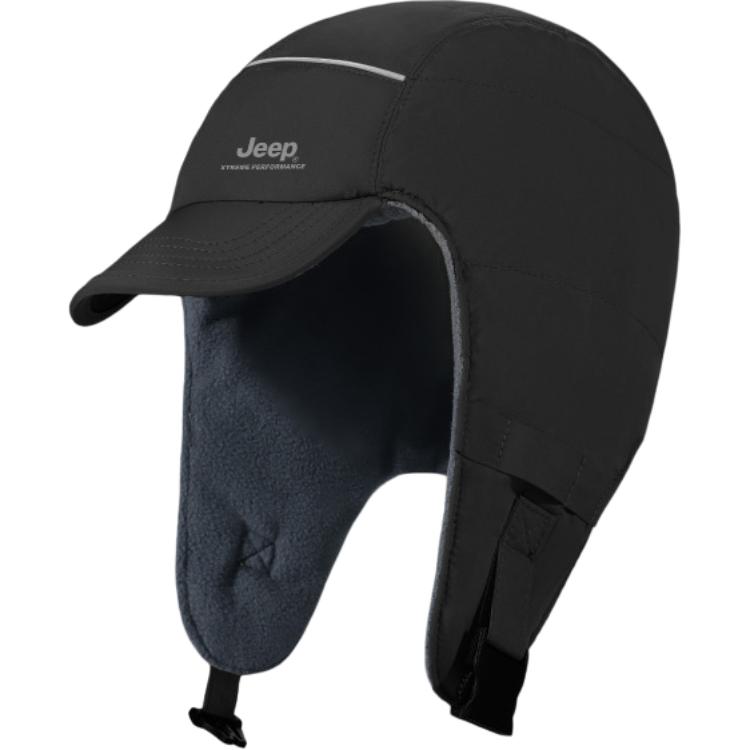 

Траппер-шапка из полиэстера Unisex Jeep, черный