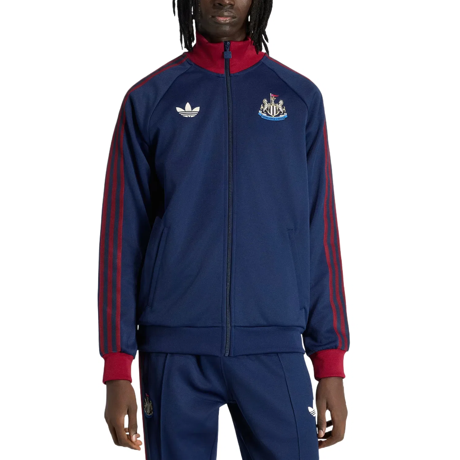 Куртка мужская с воротником-стойкой Adidas Originals Midnight Indigo — фото 3