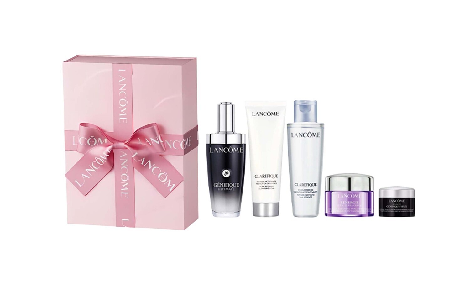 

Lankou Little Black Bottle сыворотки бокс лимитированная редакция наборы для ухода за кожей стабилизирующий увлажняющий комплект из пяти предметов LANCOME, Five-Piece Set