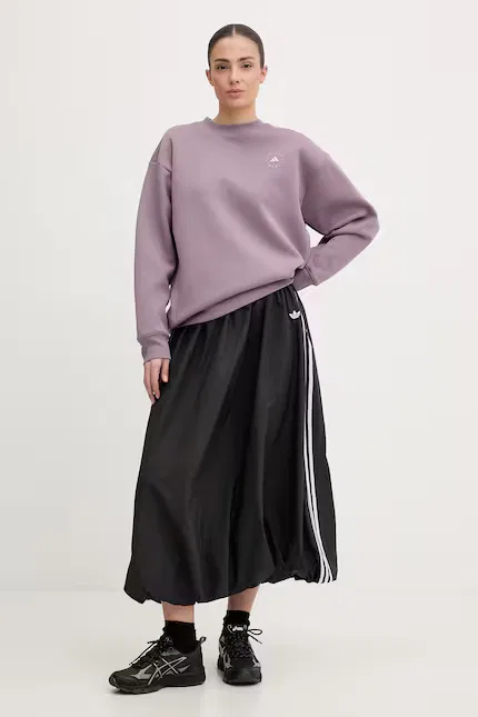 Худи женское с принтом Adidas by Stella McCartney, фиолетовый — фото 2