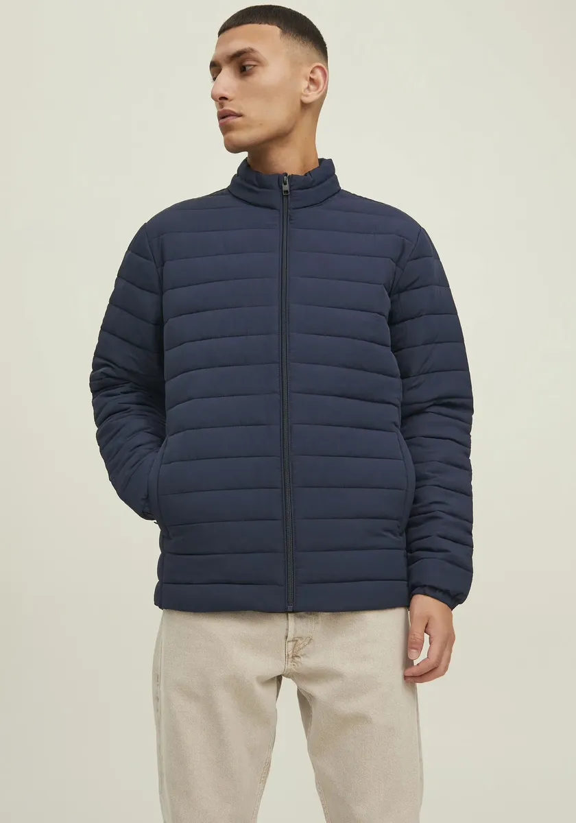 

Стеганая куртка Jack & Jones "RECYCLE PUFFER COLLAR", синий