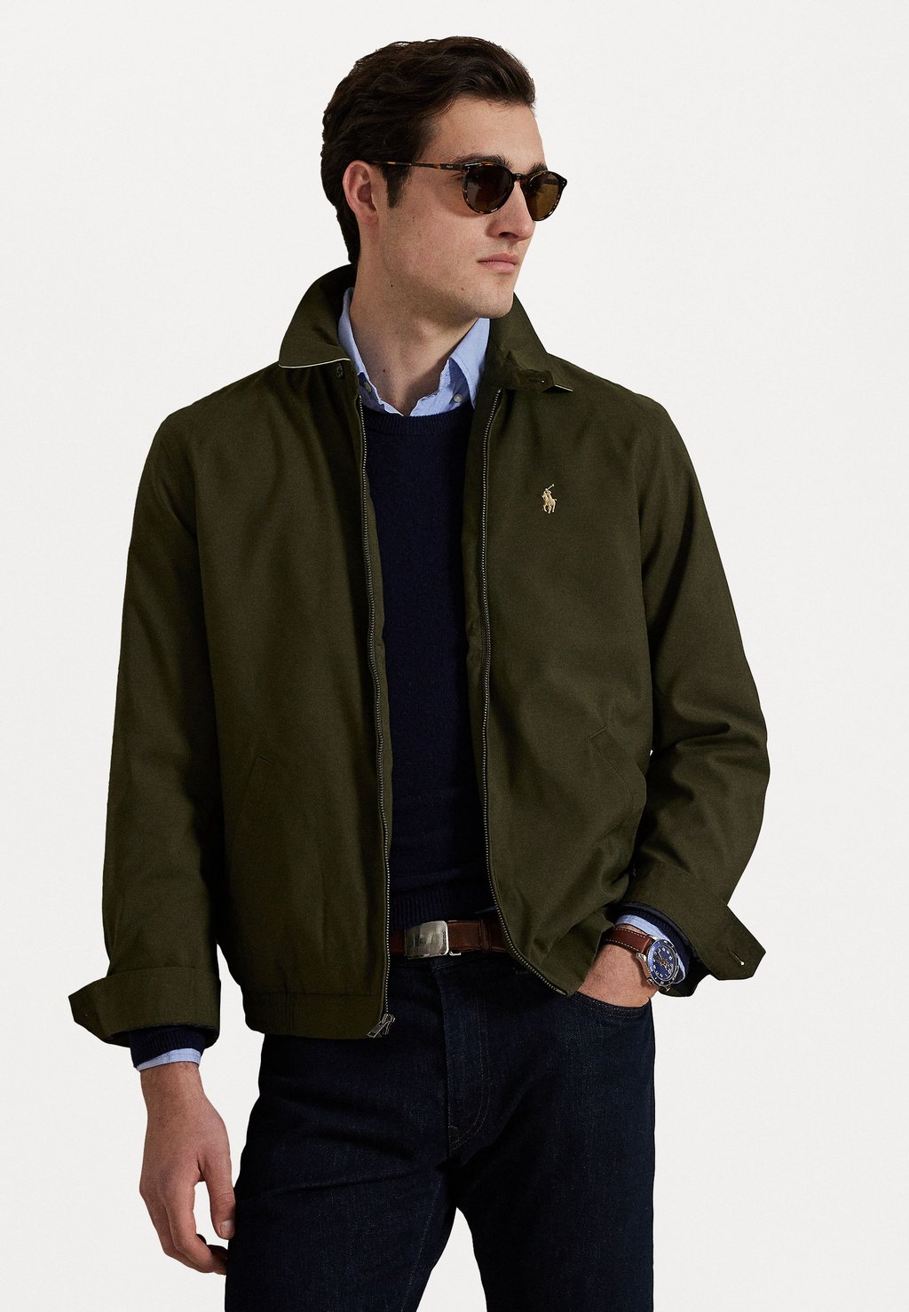 

Летняя куртка TWILL BI-SWING JACKET Polo Ralph Lauren, зеленый