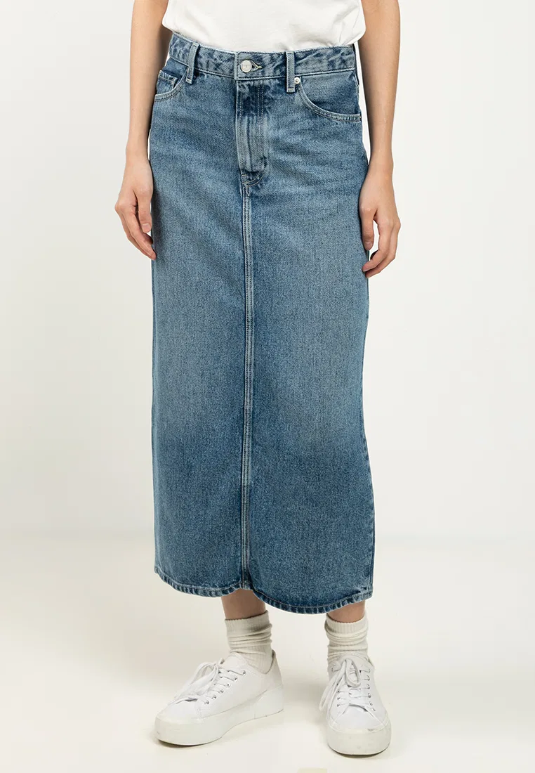 Юбка миди, Lana Midi Hw, Tommy Hilfiger