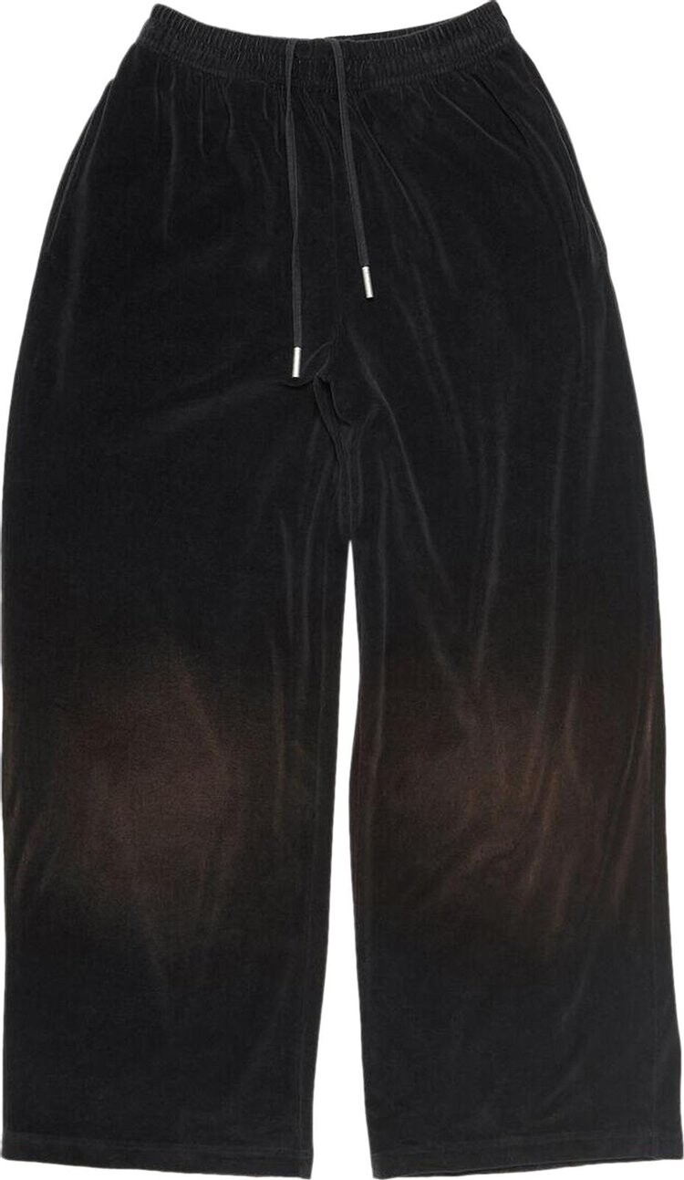 

Спортивные брюки Acne Studios Velour 'Black', черный