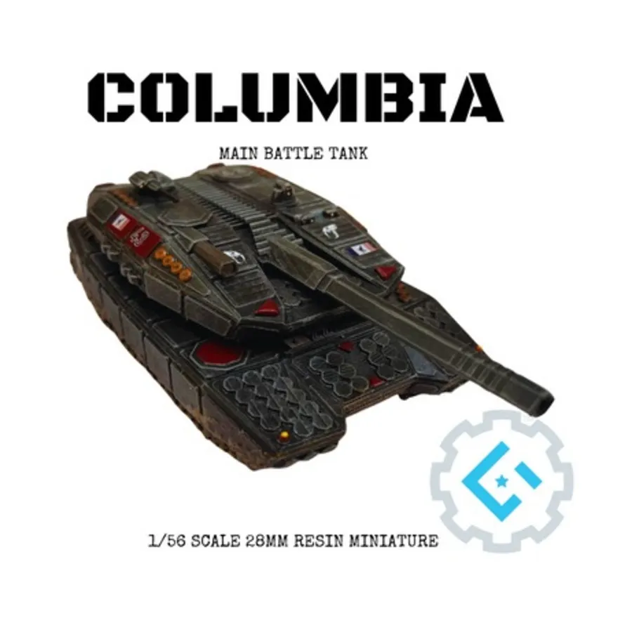 

Колумбия Танк, Sci-Fi Miniatures (28mm) (Gaddis Gaming)