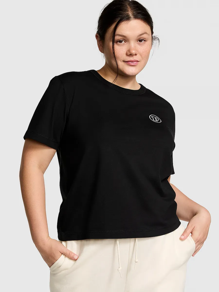 

Футболка Pima Cotton Club Pink, черный