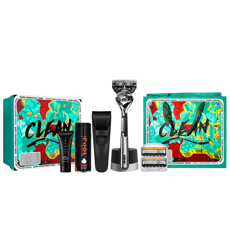 

Острые скрытые гладкие гравитационные бритвы ручного действия Gillette