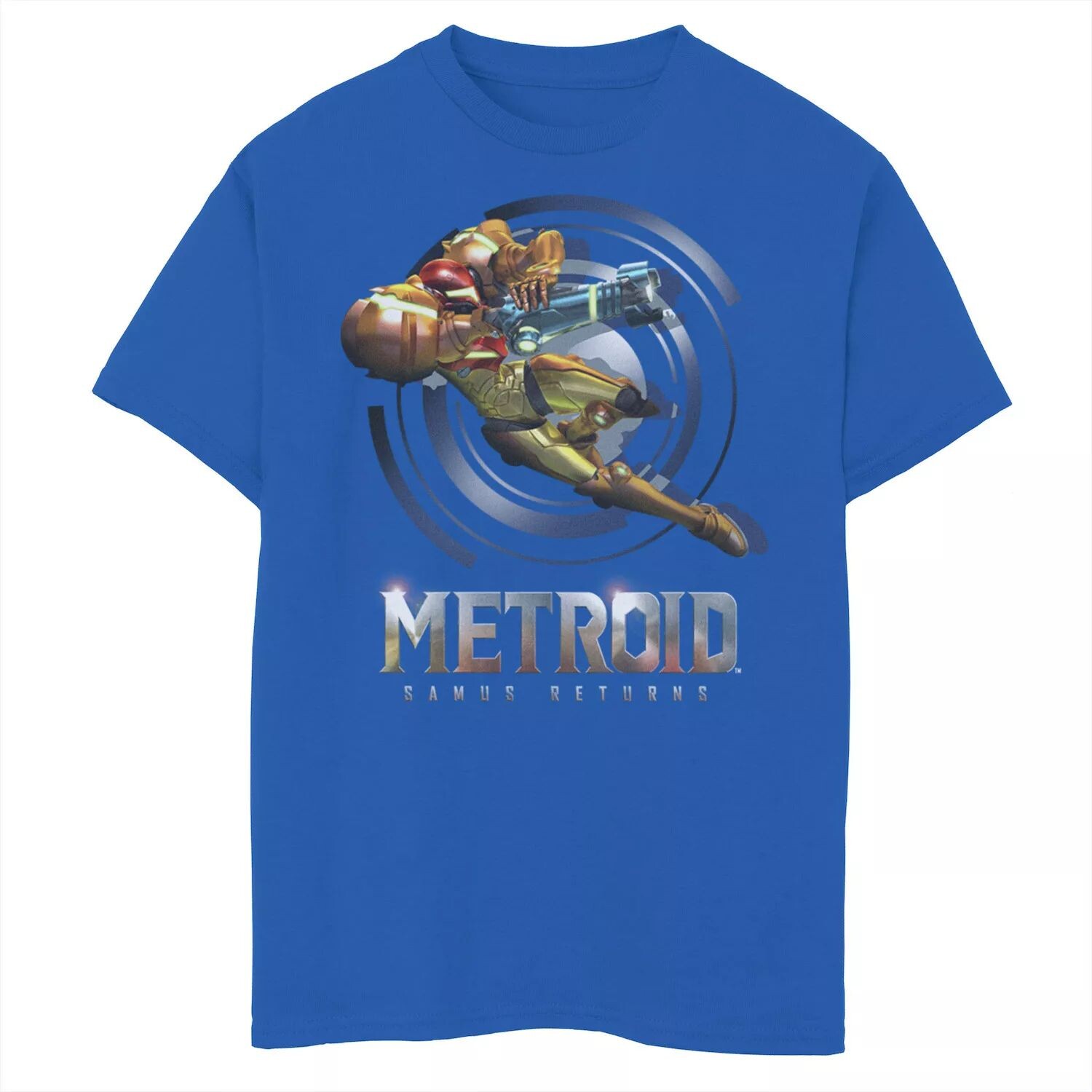 

Футболка с рисунком Nintendo Metroid Jump для мальчиков 8–20 лет Licensed Character