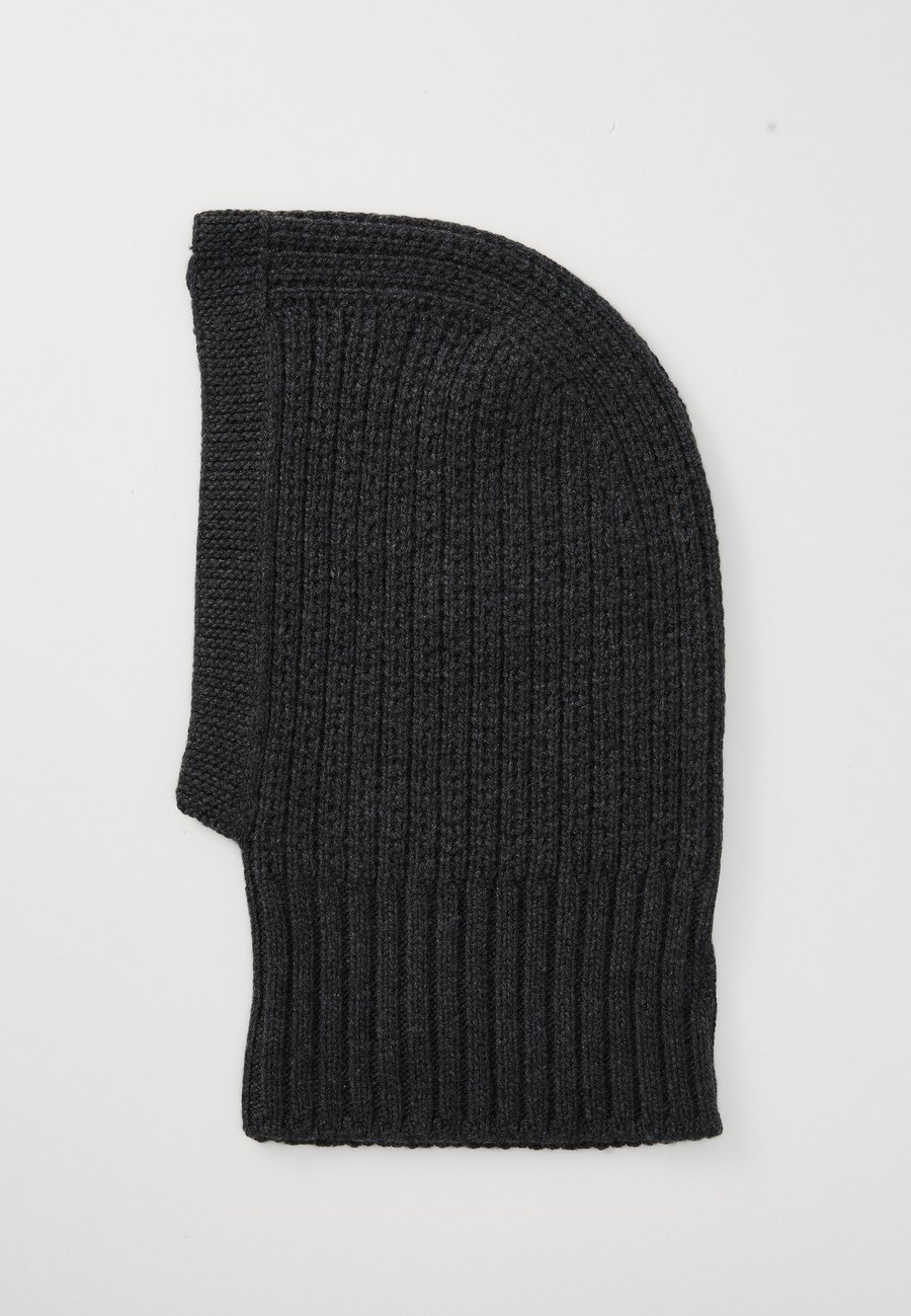 

Шапка Johnstons of Elgin WAFFLE STITCH SNOOD HOOD, Charcoal/Dark Grey