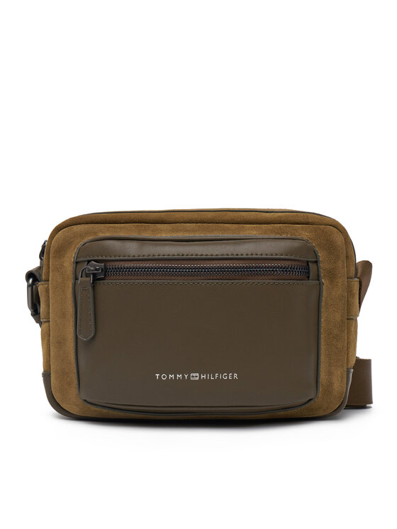 

Сумка Th Casual Suede Camera Bag AM0AM13231 Tommy Hilfiger, зеленый