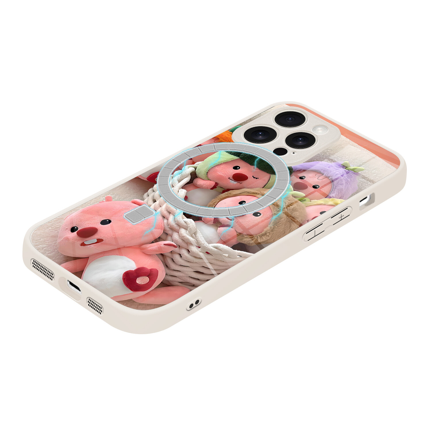 

Мелкие кости Чехол для телефона Small Bones, Magnetic glass sand pink - DWYCCXBL08