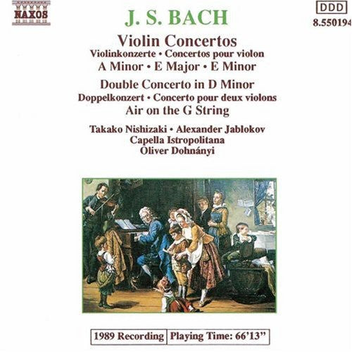 

CD диск Bach / Jablokov: Violin Concerti