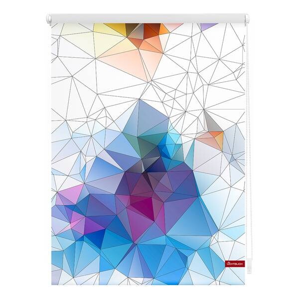 

Рулонные шторы Lichtblick Grafik, 90x150x6 см, разноцветный