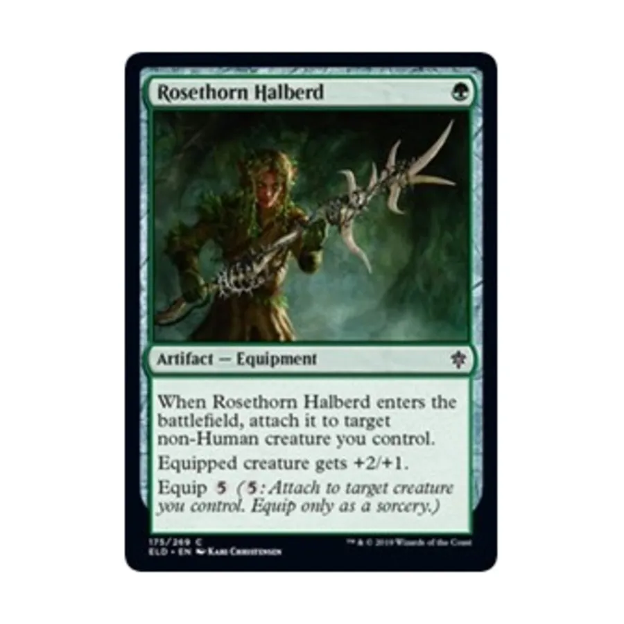 

CCG Алебарда Розторна (клавиша), MTG - Throne of Eldraine