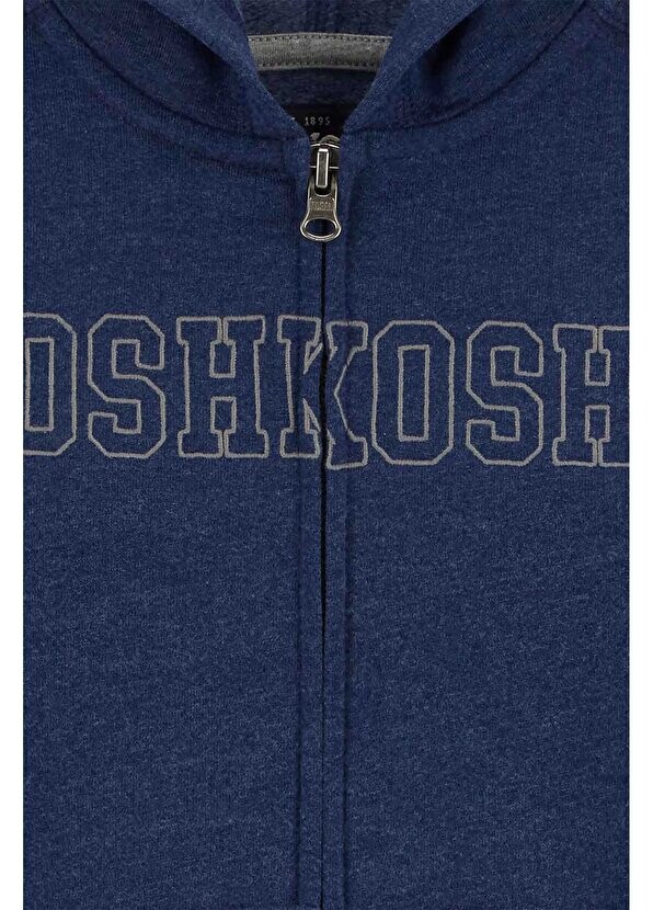 Синяя толстовка для маленького мальчика Oshkosh — фото 2