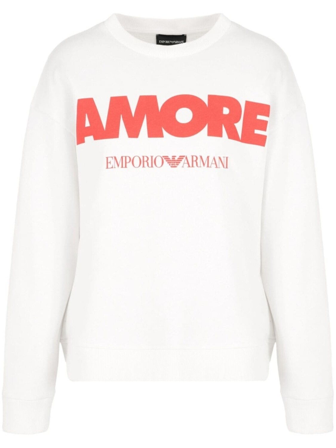 

Emporio Armani толстовка ASV Amore, белый