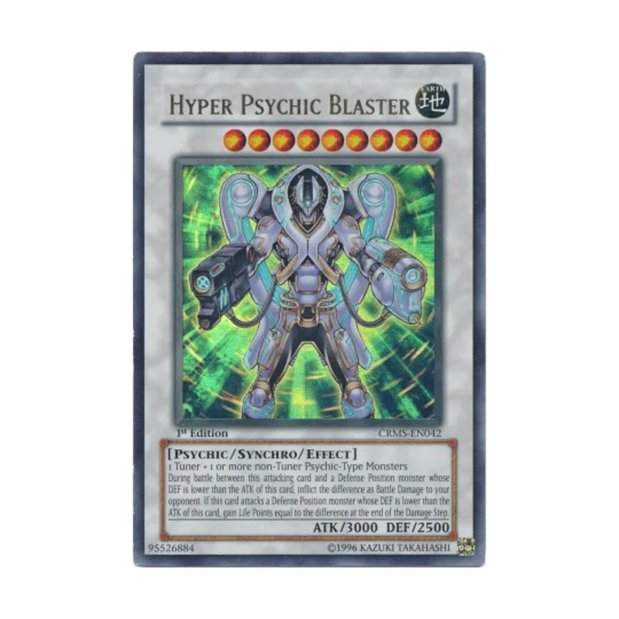 

CCG Гиперпсихический бластер (очень редкий), Yu-Gi-Oh - Crimson Crisis - Singles