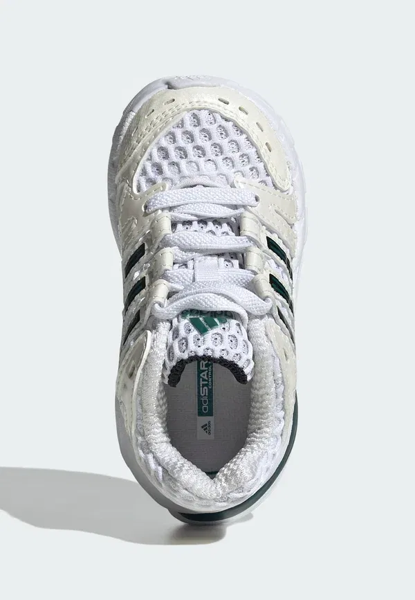 Кроссовки Adidas Originals Adistar Control 5 Elastic Lace Shoes Baby Shoes, облачно-белый, насыщенный зелёный, основной чёрный — фото 3